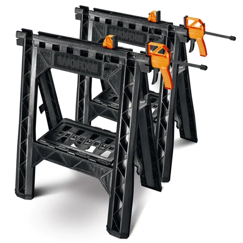 Clamping Sawhorses with Bar Clamps_1